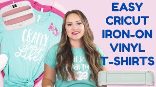 BEST Cricut IronOn TShirt Tutorial for Beginners  StepbyStep Tutorial  Sweet Red Poppy [upl. by Westney]