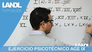 Psicotécnico AGE Reglas para escribir los números romanos [upl. by Ydor632]