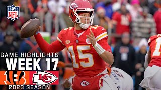 Cincinnati Bengals vs Kansas City Chiefs Game Highlights  NFL 2023 Week 17 [upl. by Caresa850]