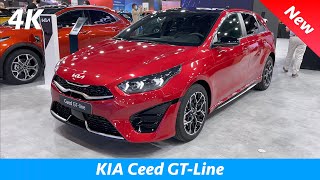 Kia Ceed GT 204 PS Das Facelift des Hot Hatch im Review  Test  2022 [upl. by Amadas]