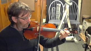 OSullivans March by a beginner on fiddle [upl. by Ojahtnamas]