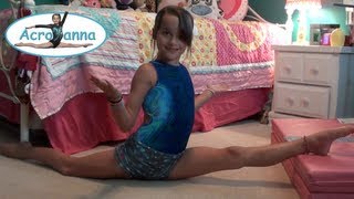 How to do the Splits  Tutorial  Acroanna [upl. by Dew96]