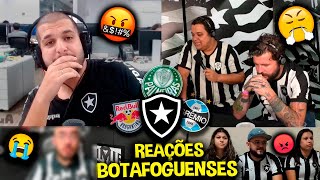 REAÇÕES dos BOTAFOGUENSES da SOBERBA até a TRISTEZA REACT BOTAFOGO BRASILEIRÃO 2023 [upl. by Adnohsal]