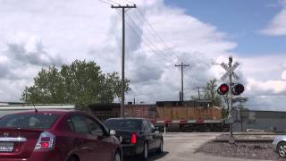 Railroad crossings of the Midwest part 3 [upl. by Dorina]