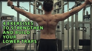 4 Exercises To Build and Strengthen Your Lower Traps [upl. by Eanom]