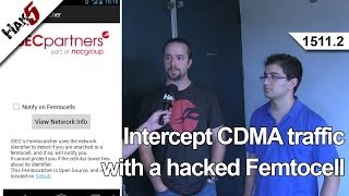 Intercept CDMA traffic with a hacked Femtocell Hak5 15112 [upl. by Leora]