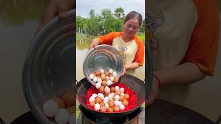 How to Steamed Egg with Minced Pork shorts [upl. by Suoirrad430]