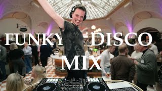 Funky House amp Groovy Disco Mix  Business Mingle at Vault Hotel Sweden [upl. by Atinrev77]