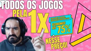 Todos os jogos da Promoção Grandes jogos grandes descontos na PSN pela 1x neste preço Menor preço [upl. by Leibarg914]