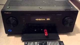 Pioneer SC61 update process through USB [upl. by Eilac]