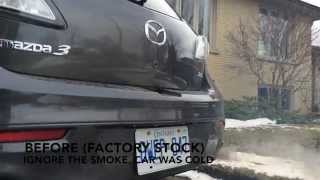 2010 Mazda 3 25 Resonator Delete [upl. by Akselaw]