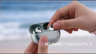 HUAWEI FreeBuds Pro 3 con cancelación de ruido ambiental [upl. by Kcirret]