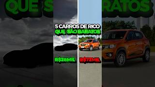 TOP 5 CARROS BARATOS QUE FAZEM VOCÊ PARECER RICO [upl. by Iolenta]