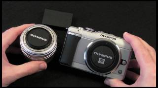 Olympus PEN EPL1 Camera  Part 2  Product Tour [upl. by Tempa]