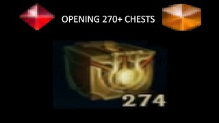 Opening 270 Masterwork Chests and Rerolling [upl. by Aletse]