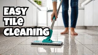 DIY Floor Tile Cleaning Hack  Make Your Floors Sparkle Again [upl. by Wertheimer]