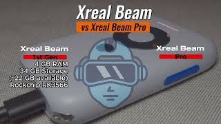 Xreal Beam vs Xreal Beam Pro Part I whats different [upl. by Vin71]