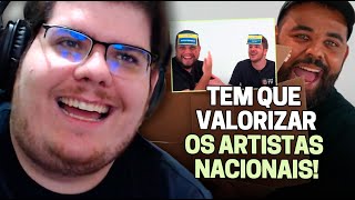 CASIMIRO REAGE QUE PRODUTO SOU EU ft LIL VINICINHO  Cortes do Casimito [upl. by Osmo713]