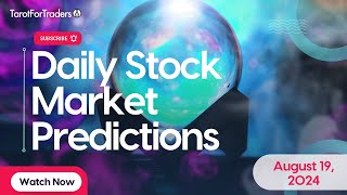 Can Anyone Predict The Stock Market  SampP 500 Predictions for August 19 2024 [upl. by Akenat565]