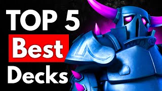 TOP 5 BEST Decks in Clash Royale September 2024 [upl. by August430]