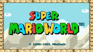 Super Mario World  SNES  Full Playthrough [upl. by Mchale471]