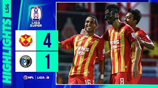 Selangor FC 41 Penang FC  Highlights Liga Super 202425  LS6 [upl. by Weintrob]