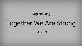 Together We Are Strong  JW Karaoke [upl. by Aridaj]