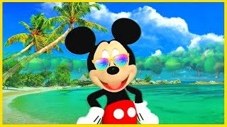 Mickey Mouse Clubhouse🌴Mickeys Dreaming of Summer Beaches🎶 [upl. by Stoddard415]