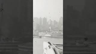 USA  ocean liner arriving at NewYork City  August 1953  8mm [upl. by Reltuc]