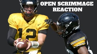 Iowa’s Open Scrimmage Reaction [upl. by Jeanie]