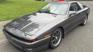 1988 Toyota Supra Turbo Targa Walk Around Wild About Cars Garage For Sale [upl. by Airol]