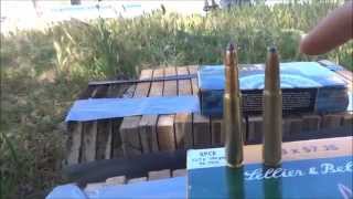 8mm mauser 170grain soft point vs 196 grain SPCE [upl. by Airym]