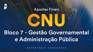 Apostas Finais CNU – Bloco 7 Contabilidade Pública  Prof Gilmar Possati [upl. by Notsuoh]