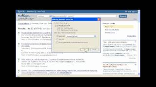 RefWorks Importing from PubMed [upl. by Mcgean]