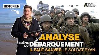 Il faut sauver le soldat Ryan  ANALYSE de la scène du débarquement par un historien [upl. by Zaneski]