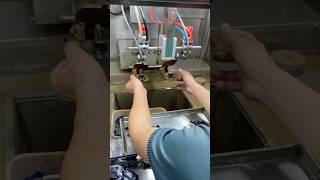 automatic paint sprayermachine spraymachine automation factory shortvideo robot technology [upl. by Anerual711]