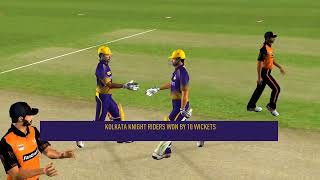 Srh vs kkr game play  Rc 24 game play kkr vs srh [upl. by Lizzie]