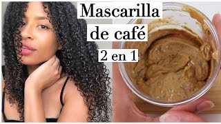 Hidratación  Crecimiento con café  Mascarilla casera  FRIZZYDESI [upl. by Rep]