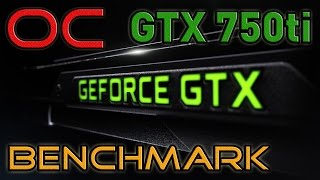 Stock vs Overclock  Nvidia GTX 750ti Comparison Benchmark [upl. by Aihsatal]