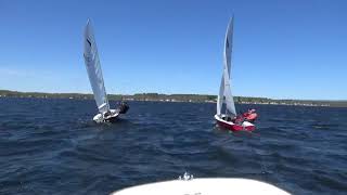 Two Boat Kestrel dinghy training [upl. by Johen803]