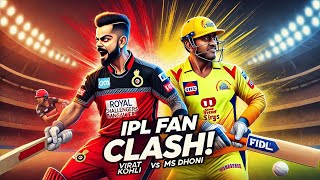 IPL Fan  Virat Kohli aur Dhoni  trending memes comedy jokes [upl. by Lehte671]