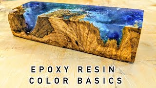 Epoxy Resin Color Basics Tutorial [upl. by Magbie780]