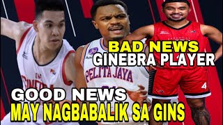 GINEBRA PLAYER HINDI NA MAGLALARO [upl. by Nnyleimaj]