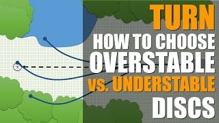 How to Choose Overstable vs Understable Disc Golf Discs TURN Explained [upl. by Amersham]