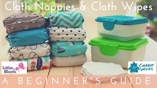 Switching to Cloth Diapers amp Wipes  Littles amp Bloomz amp Cheeky Wipes  AD [upl. by Hermione]