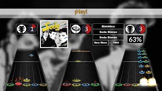 Clone Hero Soda Stereo  Dietético rechart preview FULL BAND [upl. by Ltihcox930]