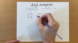 Naming Acid Anhydrides [upl. by Coryden831]