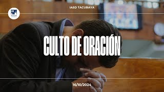 Iglesia Adventista  Culto de Oración  16102024 [upl. by Cyprio]