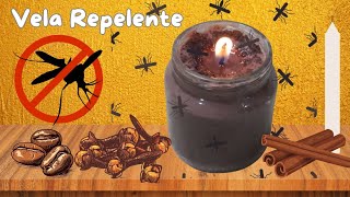 Cómo Hacer una Vela Repelente de Mosquitos con Café Clavo y Canela  DIY Antimosquitos Natural [upl. by Hickie]