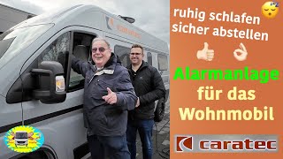 Caratec Secure Alarmsystem fürs Wohnmobil  Nr 292 [upl. by Nayk]